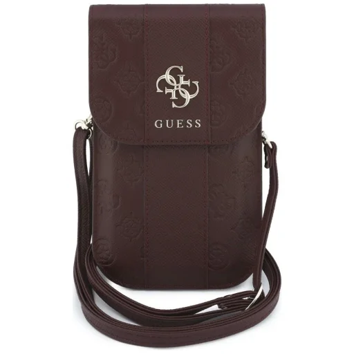 Guess Peony 4G bordó telefontáska logós díszcsíkkal és pánttal - 1