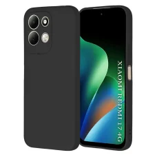  Xiaomi Redmi 17 4G / Redmi 17 5G fekete Techsuit SoftFlex szilikon tok