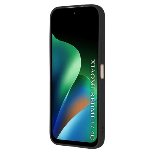  Xiaomi Redmi 17 4G / Redmi 17 5G fekete Techsuit SoftFlex szilikon tok - 2