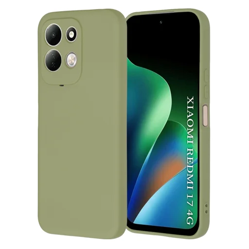  Xiaomi Redmi 17 4G / Redmi 17 5G matchazöld Techsuit SoftFlex szilikon tok - 1