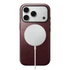  iPhone 18 Pro és iPhone 17 Pro készülékhez való bordó NOMAD Modern Leather Case Horween® bőrtok thumbnail