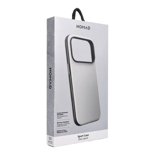  iPhone 18 Pro és iPhone 17 Pro holdszürke NOMAD Sport Case MagSafe-kompatibilis tok - 5