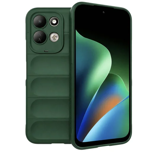  Xiaomi Redmi 17 4G / Redmi 17 5G zöld Techsuit Magic Shield tok - 1