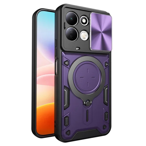 Xiaomi Redmi 17 4G és Redmi 17 5G Techsuit CamGuard Pro lila tok - 1