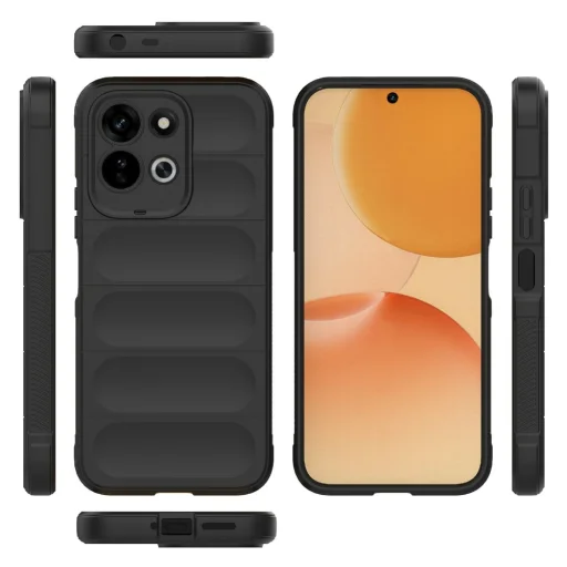  Xiaomi Redmi 17 4G / Redmi 17 5G fekete Techsuit Magic Shield tok - 2