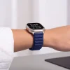  Apple Watch 8/9/10/11/12/SE/Ultra (44/45/46/49 mm) sötétkék Tech-Protect Nylon Pro fonott nejlon óraszíj thumbnail