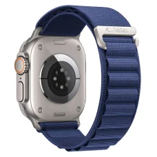  Apple Watch 8/9/10/11/12/SE/Ultra (44/45/46/49 mm) sötétkék Tech-Protect Nylon Pro fonott nejlon óraszíj