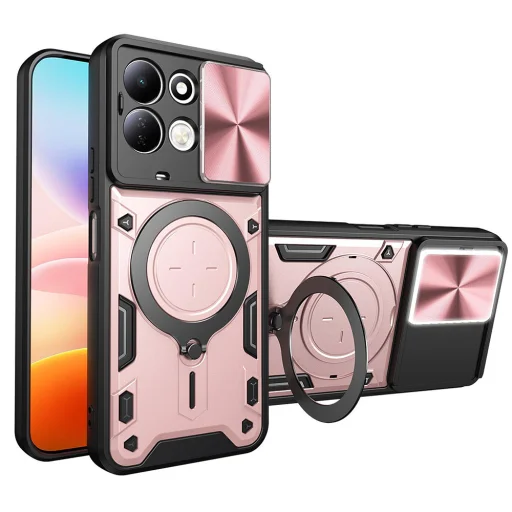  Xiaomi Redmi 17 4G / Redmi 17 5G rózsaarany Techsuit CamGuard Pro tok - 2