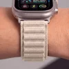  Apple Watch 8/9/10/11/12/SE/Ultra 44/45/46/49 mm Tech-Protect Nylon Pro fonott nejlon óraszíj, csillagfény színben thumbnail