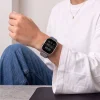  Apple Watch 8/9/10/11/12/SE/Ultra modellekhez, 44–49 mm-es Tech-Protect Nylon Pro fonott nejlon óraszíj, sötétkék-szürke thumbnail
