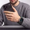  Apple Watch 8/9/10/11/12/SE/Ultra (44/45/46/49 mm) Tech-Protect Nylon Pro óraszíj, katonai zöld thumbnail