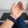  Apple Watch 8/9/10/11/12/SE/Ultra (44/45/46/49 mm) sötétkék Tech-Protect NylonLoop tépőzáras szíj thumbnail