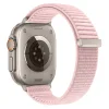  Apple Watch 8/9/10/11/12/SE/Ultra (44/45/46/49 mm) Tech-Protect NylonLoop fonott nejlon óraszíj, púderrózsaszín thumbnail