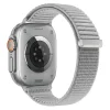  Apple Watch 8/9/10/11/SE/Ultra 44/45/46/49 mm Tech-Protect NylonLoop tépőzáras óraszíj, világosszürke thumbnail