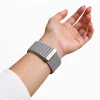  Apple Watch 8/9/10/11/SE/Ultra 44/45/46/49 mm Tech-Protect NylonLoop tépőzáras óraszíj, világosszürke thumbnail