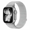  Apple Watch 8/9/10/11/SE/Ultra 44/45/46/49 mm Tech-Protect NylonLoop tépőzáras óraszíj, világosszürke thumbnail