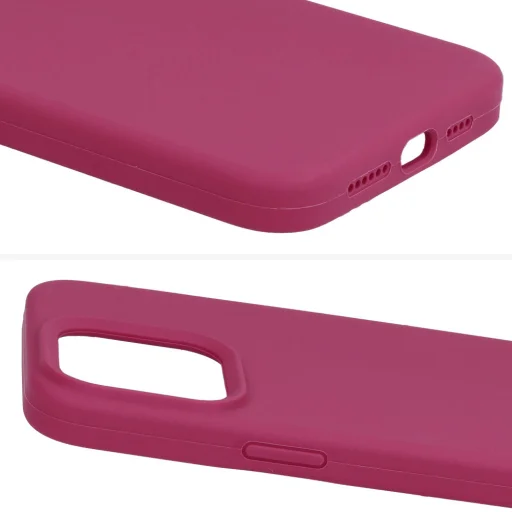  Samsung Galaxy A18 5G Silicone Lite tok, málna színű - 5