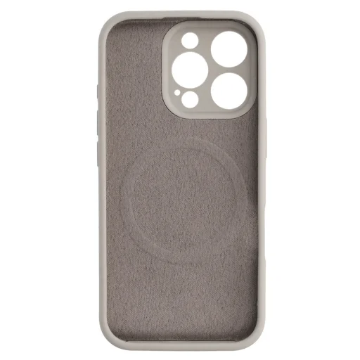  iPhone 18 Pro Max és iPhone 17 Pro Max MagColor Pure szilikontok, tejeskávé színű - 3