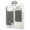  iPhone 18 Pro Max MagSafe tok és pénztárca – Lacoste Iconic Petit Pique, fekete thumbnail