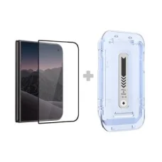  Apple iPhone Duo Nillkin CP+ PRO 2.5D fekete edzett üveg, felhelyező segédeszközzel