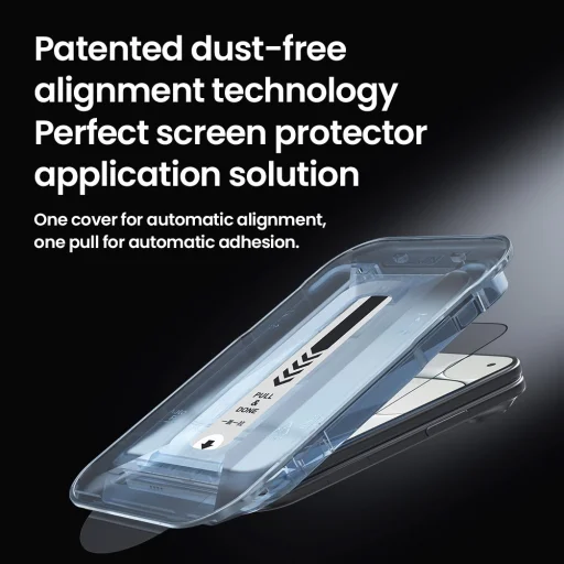  Apple iPhone Duo Nillkin CP+ PRO 2.5D fekete edzett üveg, felhelyező segédeszközzel - 3