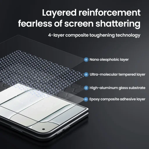  Apple iPhone Duo Nillkin CP+ PRO 2.5D fekete edzett üveg, felhelyező segédeszközzel - 5