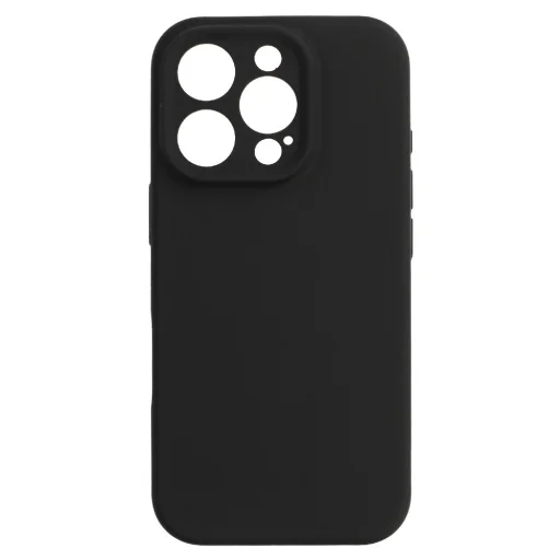  iPhone 18 Pro/17 Pro fekete MagColor Pure Case szilikon tok - 2