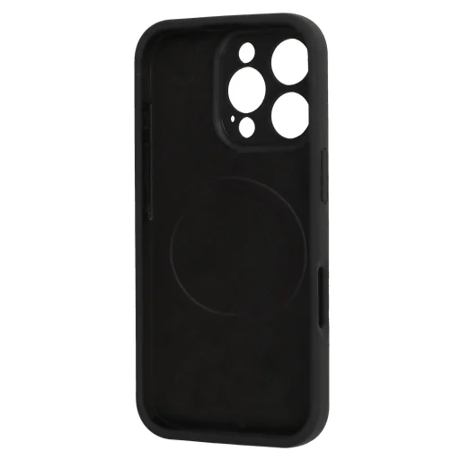  iPhone 18 Pro/17 Pro fekete MagColor Pure Case szilikon tok - 4