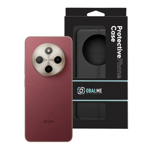  Xiaomi Redmi 17C 4G fekete OBAL:ME SmoothTouch felnyitható tok - 5