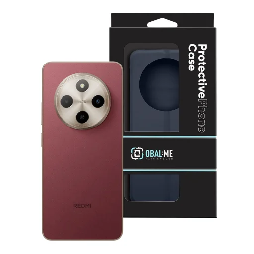  Xiaomi Redmi 17C 4G sötétkék OBAL:ME SmoothTouch kihajtható tok - 5