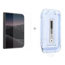  Apple iPhone Duo külső kijelzővédő edzett üveg – Nillkin H+ PRO, 0,2 mm, 2,5D, felhelyező segédeszközzel