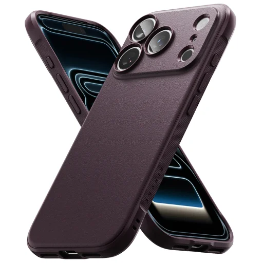  iPhone 18 Pro / iPhone 17 Pro sötét cseresznyeszínű Ringke Onyx tok - 2