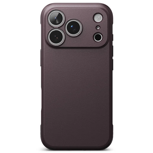  iPhone 18 Pro / iPhone 17 Pro sötét cseresznyeszínű Ringke Onyx tok - 4