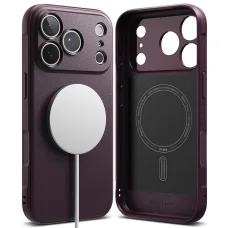  iPhone 18 Pro Max / iPhone 17 Pro Max készülékhez való Ringke Onyx MagSafe tok – sötét cseresznyepiros