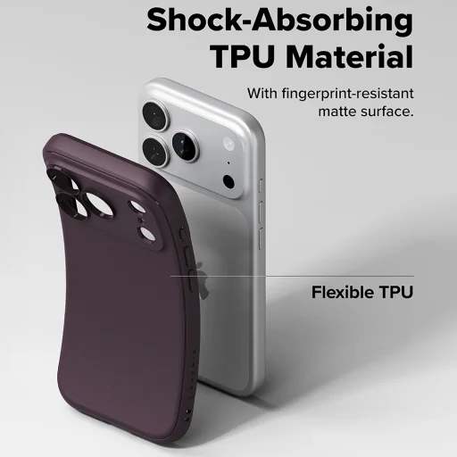  iPhone 18 Pro Max / iPhone 17 Pro Max készülékhez való Ringke Onyx MagSafe tok – sötét cseresznyepiros - 6