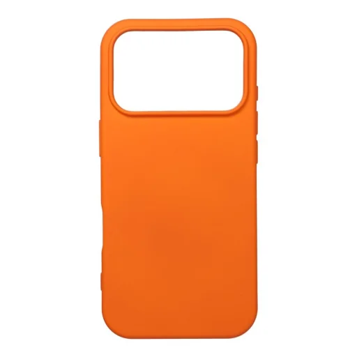  iPhone 18 Pro / iPhone 17 Pro narancssárga szilikon tok - 1