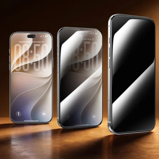  Apple iPhone 18 Pro Benks Air Shield Privacy edzett üveg kijelzővédő, fekete, 10 db (C.M.LT.AP.00.F070) - 8
