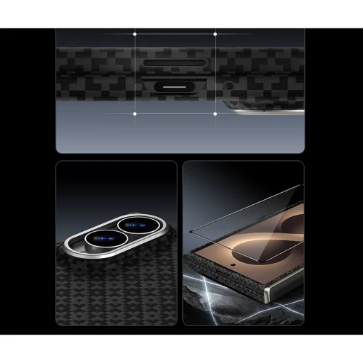 Samsung Galaxy Z Fold 8 Benks Armor Grid Air Grand Combo mágneses tok, fekete (C.K.FL.SA.BK.0060) - 9