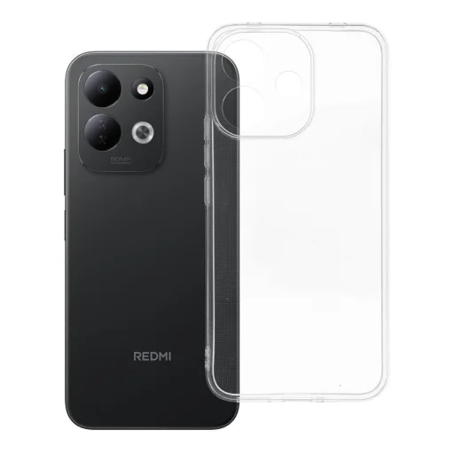  Xiaomi Redmi Note 17 Pro 5G átlátszó TPU tok, 2 mm vastag, kameravédelemmel - 6