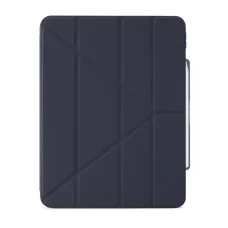  Apple iPad Air 13" (2024/2025/2026) sötétkék Pipetto Origami No3 tok Apple Pencil-tartóval