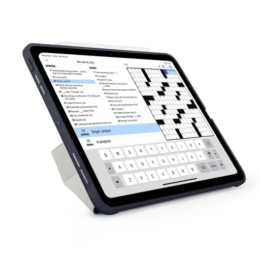  iPad Pro 13 (2024, 2025) sötétkék Pipetto Origami No1 Original tok - 2