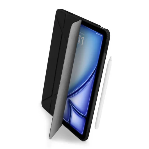  iPad Air 13 hüvelykes (2024/2025/2026) Pipetto Origami No1 Original tok, fekete - 2