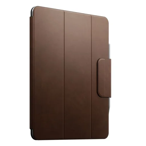  iPad Pro 13" M4 és M5 készülékhez való Nomad barna bőrtok - 3