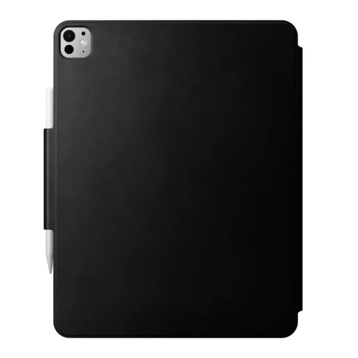  iPad Pro 13" M4 és M5 készülékhez való Nomad kihajtható bőrtok, fekete - 2