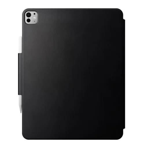  iPad Pro 13" M4 és M5 készülékhez való Nomad kihajtható bőrtok, fekete - 1