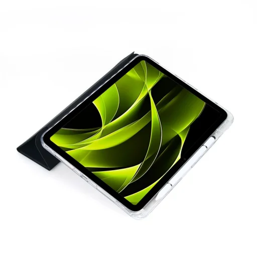  iPad Pro 11" (M5 2025/M4 2024) Mobile Origin Easy háromrészes táblagéptok, fekete és átlátszó - 6