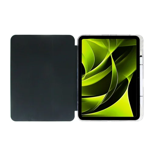  iPad Pro 11" (M5 2025/M4 2024) Mobile Origin Easy háromrészes táblagéptok, fekete és átlátszó - 7