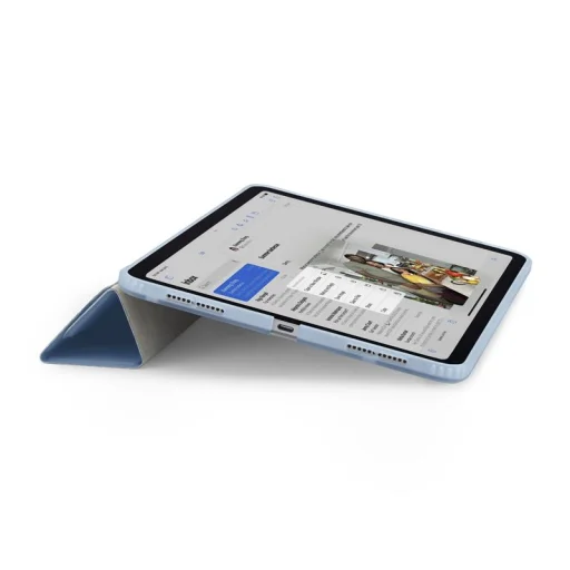 iPad Air 13 (2024/2025/2026) világoskék Pipetto Origami No1 Original tok - 13
