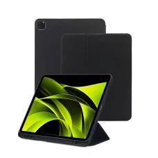 iPad Pro 13" (M5 2025/M4 2024) fekete Mobile Origin Easy Tablet Full Case háromfelé hajtható tok