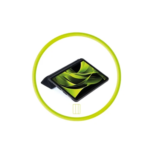  iPad Air 13″ (M4, 2026 / M3, 2025 / M2, 2024) Mobile Origin Easy Tablet Full Case fekete védőtok - 5